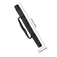 thumbnail image 2 of Phenofice Wear Resist Baseball Bat Bag Portable Black Adjustable Strap 1Pcs, 2 of 8