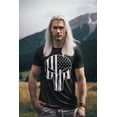 thumbnail image 2 of US Flag skull - Unisex T-Shirt, 2 of 11