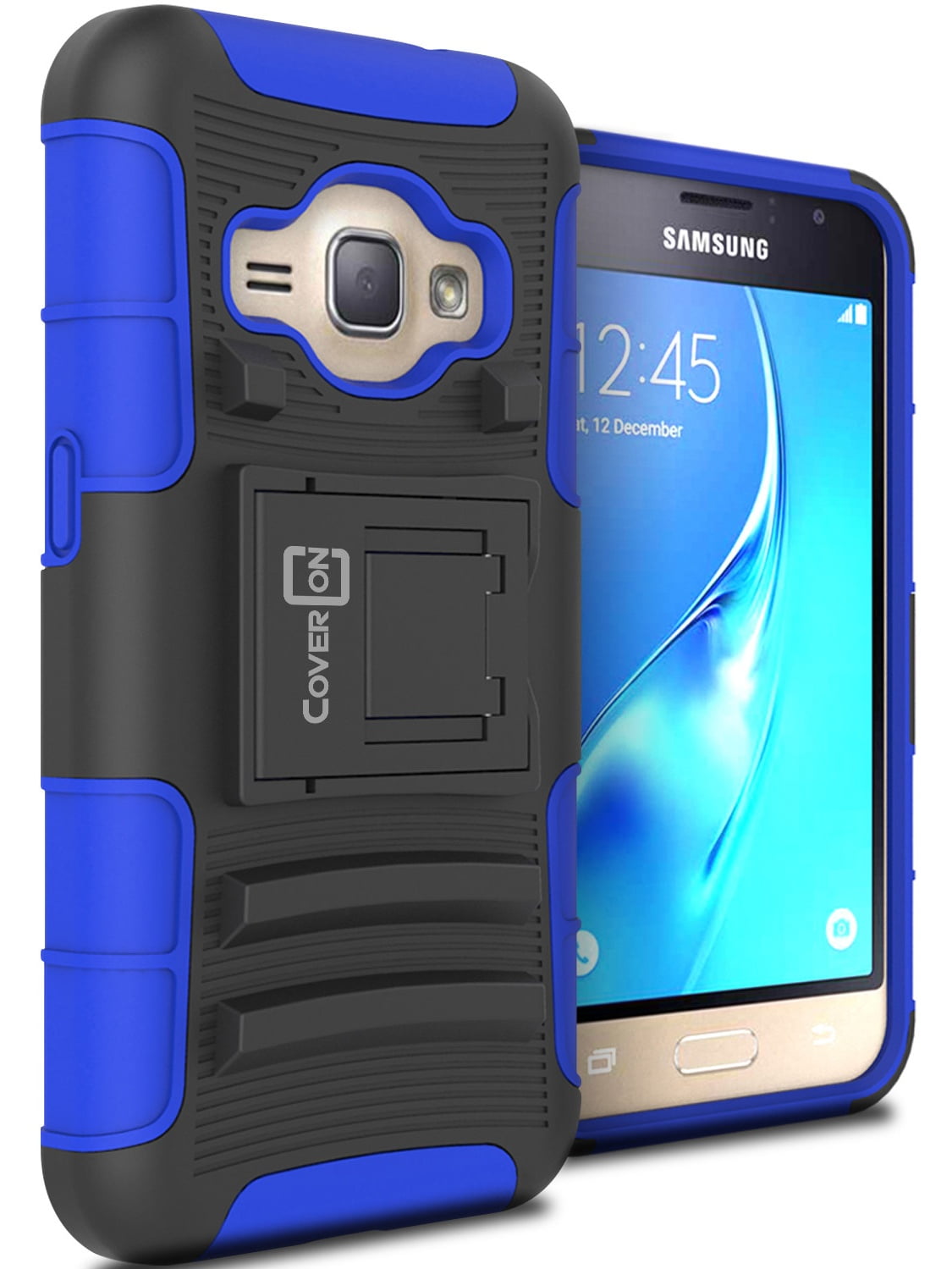 CoverON Samsung Galaxy Express 3 Luna / J1 Luna Case, Series Protective Holster Belt Clip Phone - Walmart.com