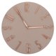thumbnail image 1 of Relojes de pared a pilas, reloj de pared moderno, redondo, estilo moderno y sencillo, para oficina, hogar, dormitorio, sala de estar y cocina, elegante, sin pilas, color beige, 1 of 8