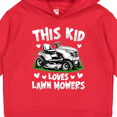 thumbnail image 3 of Inktastic This Kid Loves Lawn Mowers Toddler Hoodie, 3 of 4
