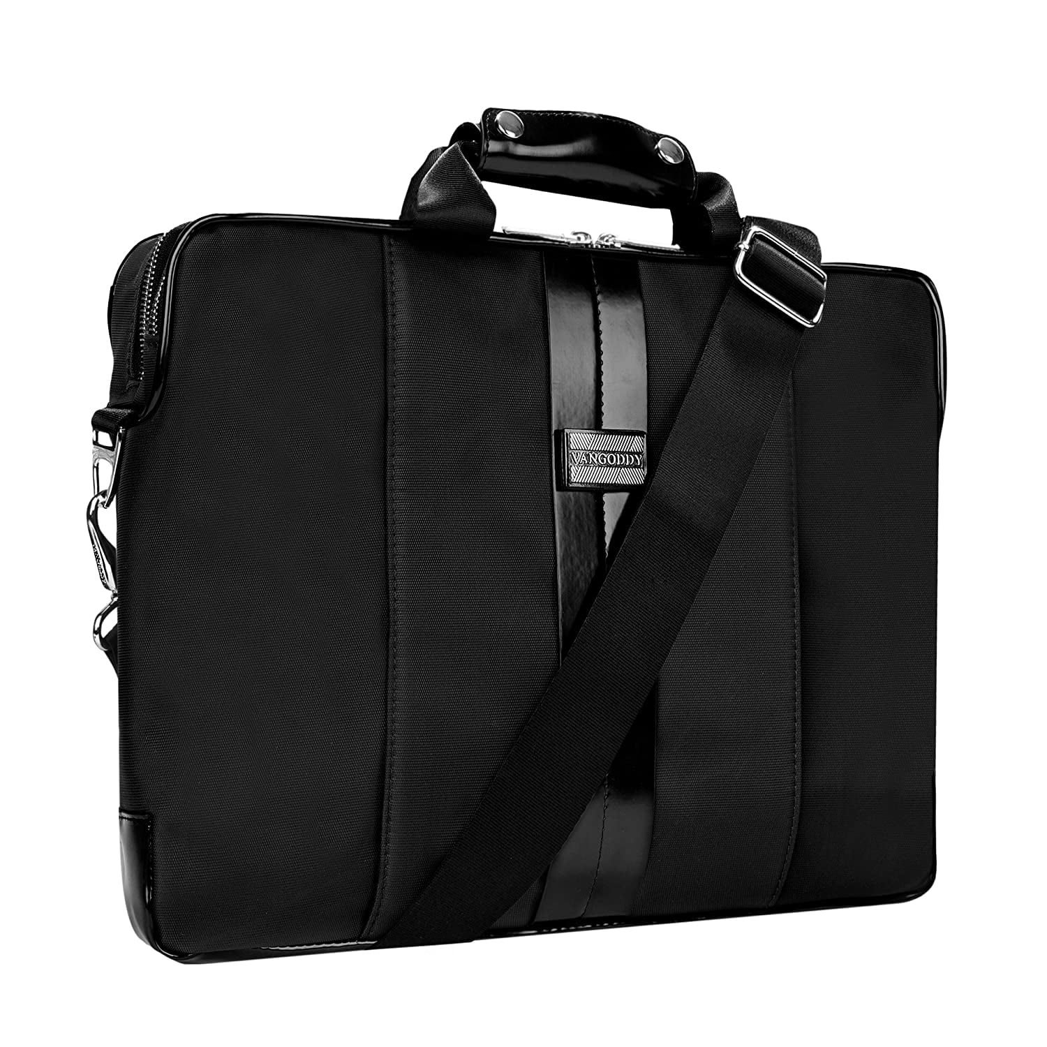 Vangoddy Black 13.3 inch Executive Laptop Messenger Bag for Microsoft