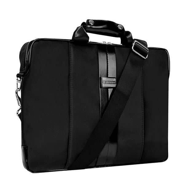 Vangoddy - Black 13.3 inch Executive Laptop Messenger Bag for Microsoft Surface Pro X 13, Laptop ...