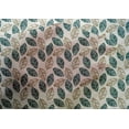 thumbnail image 4 of oneOone Cotton Silk Fabric Leaves Block Print Fabric By Yard 42 Inch Wide, 4 of 4