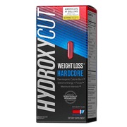 Hydroxycut Hardcore Scientifically Tested Energy & Weight Loss Pills, Capsules, 60 Ct.