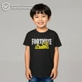 thumbnail image 2 of Boy's Fortnite Peel Yourself Logo Graphic Tee Black Medium, 2 of 10