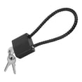 thumbnail image 1 of Minkissy 1Set Sleek Black Cabinet Door Lock with Key for Gym Lockers and Home Storage, 1 of 8