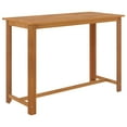thumbnail image 5 of vidaXL Patio Bar Set Bar Table and Stools Patio Furniture Set with Cushions, 5 of 31