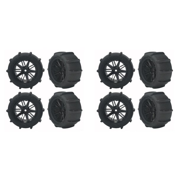 Neumáticos de 8 piezas de 80 mm para 144001 124019 12428 104001 16889 Sg1601 Rc Car Par