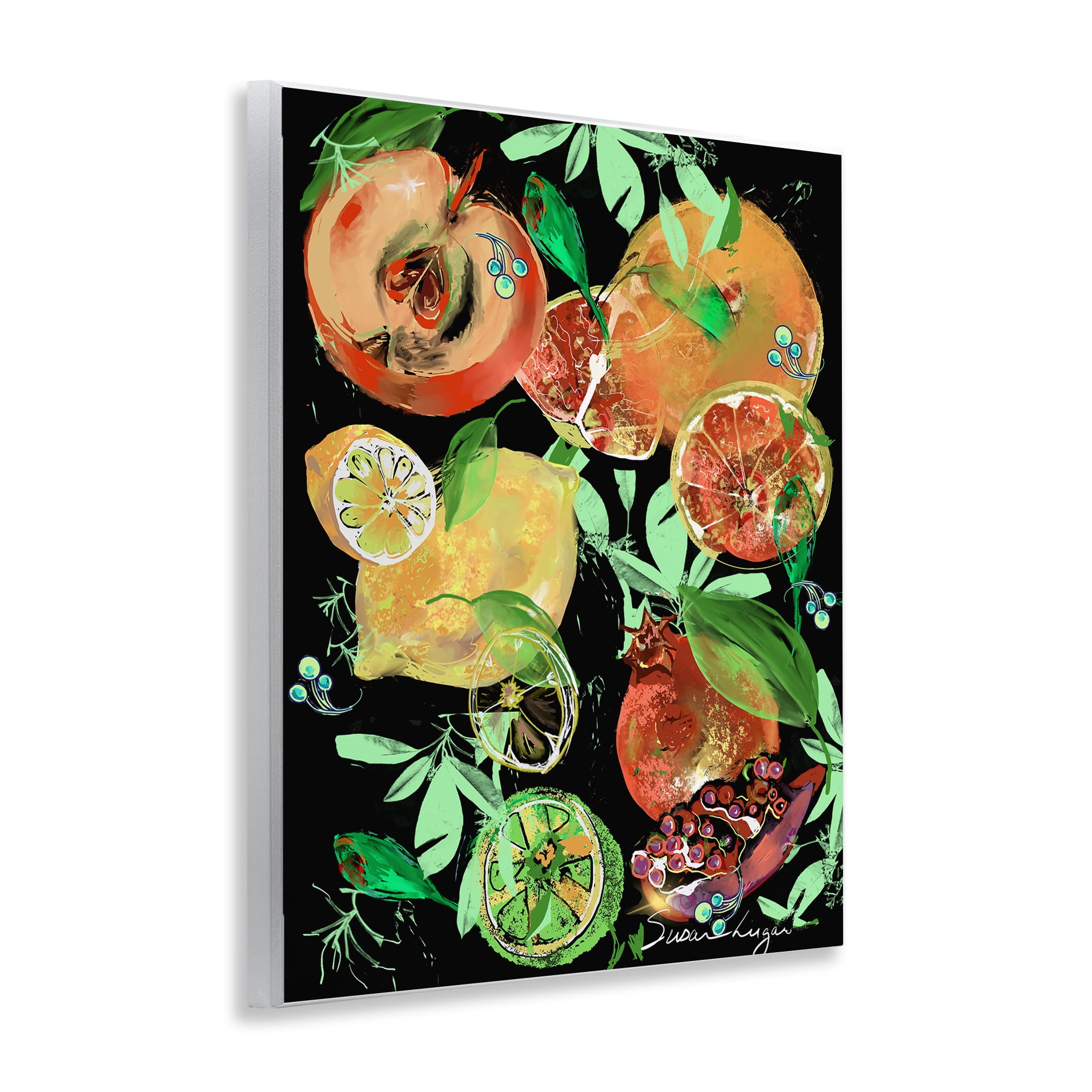 Stupell Industries Fruit Medley Combo Wall Plaque Art, design by Susan Lugar
