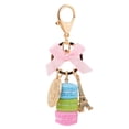 thumbnail image 1 of FELTECHELECTR Llavero con forma de macarrón de tres capas, llavero para coche, bolso, colgante decorativo de resina, colección de la Torre Eiffel, regalo., 1 of 4