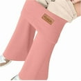 thumbnail image 2 of Leggings for Women 2025 Winter Warm Fleece Lined Bootcut Flare Pants High Waisted Comfort Thermal Thick Clothes Pink XXL, 2 of 6