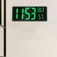 thumbnail image 5 of Reloj de Pared Digital LED Grande con Temperatura Interior Perfecl Verde Despertador digital, 5 of 8