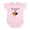 Petal Pink, variant on CafePress - Born With The Billiards Gene Body Suit - Baby Light Bodysuit, Size Newborn - 24 Months