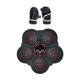thumbnail image 2 of Máquina de boxeo con música, objetivo de pared, entrenador de boxeo inteligente para ejercicio, hombres y mujeres Luz doble de 5 agujeros., 2 of 8