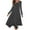 Black, variant on Cavosen Womens Long Sleeve Dresses Black Maxi Dress Hankerchief Hem Crew Neck Calf Length Long Dress Polka Dots Print Casual Trendy Dress Party Vacation Fall Winter Clothes S