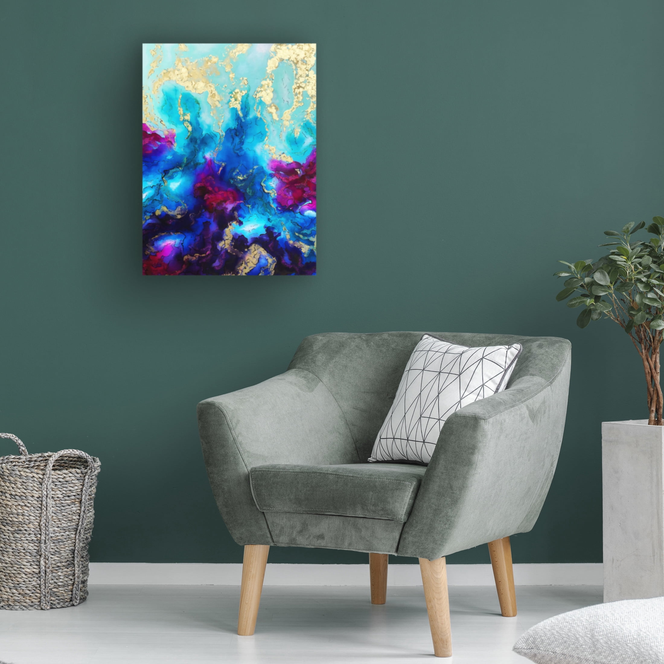 Trademark Fine Art Alyson Storms  Andromeda Canvas Wall Art