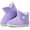 Purple, variant on Ecetana Women's Winter Slipper Boots Warm Fuzzy Bootie Memory Foam Non-Slip Indoor Outdoor House Shoes