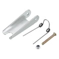thumbnail image 5 of 64mm Hook Safety Latch Kit, Metal Clevis Hook Towing Receiver Hitch Replacement, Silver, 5 of 5