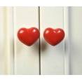 thumbnail image 3 of 1x Ceramic LOVE Heart Cabinet Knob Wardrobe Door Drawer Bin Handle Pull Hardware Red_S, 3 of 8