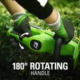 thumbnail image 3 of Greenworks 24V 22" Hedge Trimmer with Rotating Handle, 1.5Ah USB Battery and Charger Included, 3 of 13