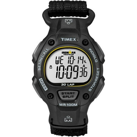 Timex Men's Ironman Classic 30 Full-Size Watch, Black Fast Wrap Strap