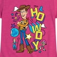 thumbnail image 3 of Toy Story 4 - Woody Howdy - Toddler & Youth Girls Short Sleeve Graphic T-Shirt, 3 of 5