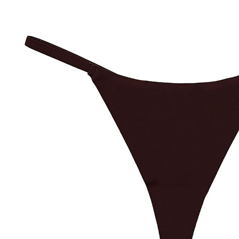 Efsteb Thongs for Women Sexy Comfortable Seamless Low Waist