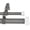 Gunmetal, variant on 1-Inch Diameter Double Curtain Rod Set, 48–84 Inch Adjustable, Vico End Cap Finials, Royal Gold (Rod and Finials)