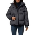 thumbnail image 3 of Pyhlmscde Women's Casual Mid Waisted Thick Warm Cotton Down Jacket, Womens Tops, Puffer Jacket Womens, Winter Clothing for Women, 3 of 6