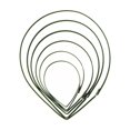 thumbnail image 2 of Transemion ''s Kitchen 6pcs Rose Petals Stainless Set for Cake Decorating Tools, 2 of 6