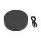 thumbnail image 1 of Expositor giratorio automático de 145 mm y 360° con control de 3 velocidades y alimentación por USB para joyería, color negro, 1 of 14