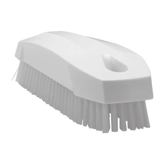 Vikan 4-57/64"L Polyester Block Hand and Nail Brush 64405