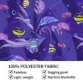 thumbnail image 5 of Fish Jellyfish Seahorse Purple Tapestry for Bedroom - Tapestry Wall Hanging Wall Tapestry for Dorm Wall Decor Home Decoration , Aesthetic Funny Tapestry 29 x 37in, 5 of 5