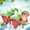 Red, variant on Reusable Popsicle Molds Watermelon Shape Easy To Demould Drip-Proof Homemade Frozen Treat Maker