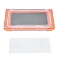 thumbnail image 2 of Shower Phone Holder, Touchable Screen Sealed Bathroom Phone Box 360 Degree Rotation Anti Fog  For Household Orange, 2 of 8