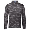 thumbnail image 2 of White Water Monterey 1/4 Zip Cotton Pullover Shirt (Black Camo, Medium), 2 of 5