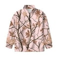thumbnail image 4 of Uorisanigo Kids Girls Half Zip Pullover Sweatshirt Fall Trendy Pink Camo Hunting Quarter Zipper Cropped Sweatshirt Fashion Loose Long Sleeve Workout Shirts School Athletic Tops, 4 of 7
