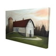 thumbnail image 1 of Grange Blanche - Toile 24"x36 Pouces - Impression à la Demande, 1 of 5