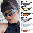 thumbnail image 2 of Gafas De Sol Rectangulares De Moda De Luna Estilo Futurista Para Deportes Al Aire Libre, 2 of 4