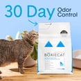 thumbnail image 2 of Arena para gatos Boxie® sin perfume para 30 días, control natural de olores, 7,26 kg, 2 of 9