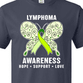 thumbnail image 4 of Inktastic Lymphoma Awareness Hope Support and Love T-Shirt, 4 of 5