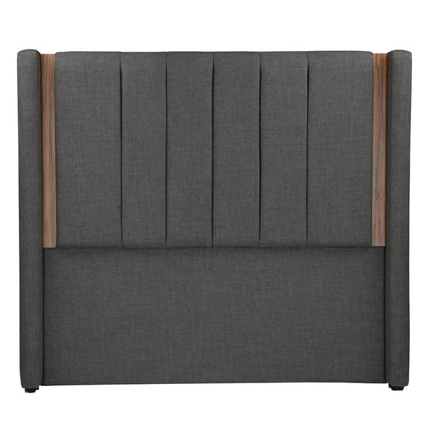 Cabecera Matrimonial Dicasa Linz Gris Oscuro