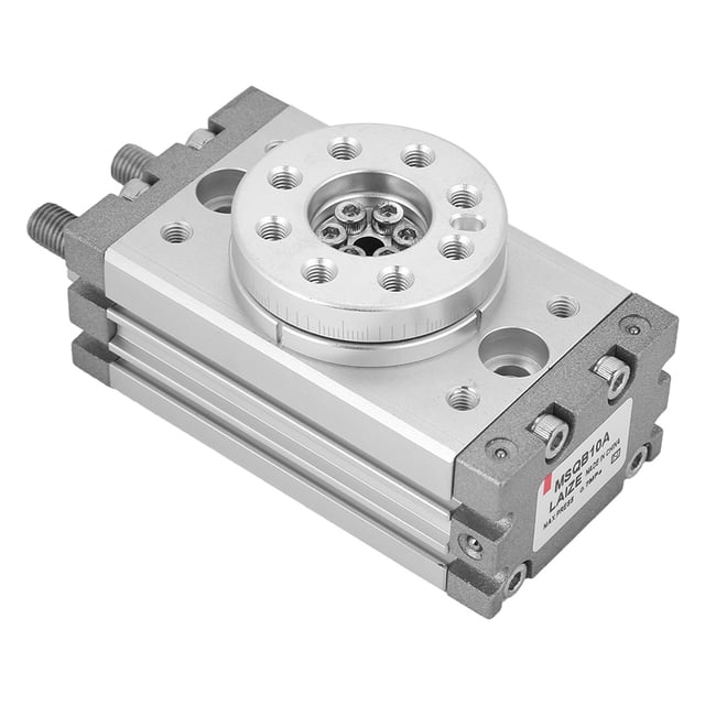 MSQB-10A Pneumatic Cylinder, Pneumatic Rotate Cylinder Adjustable 180 Degree SMC Type For Industry