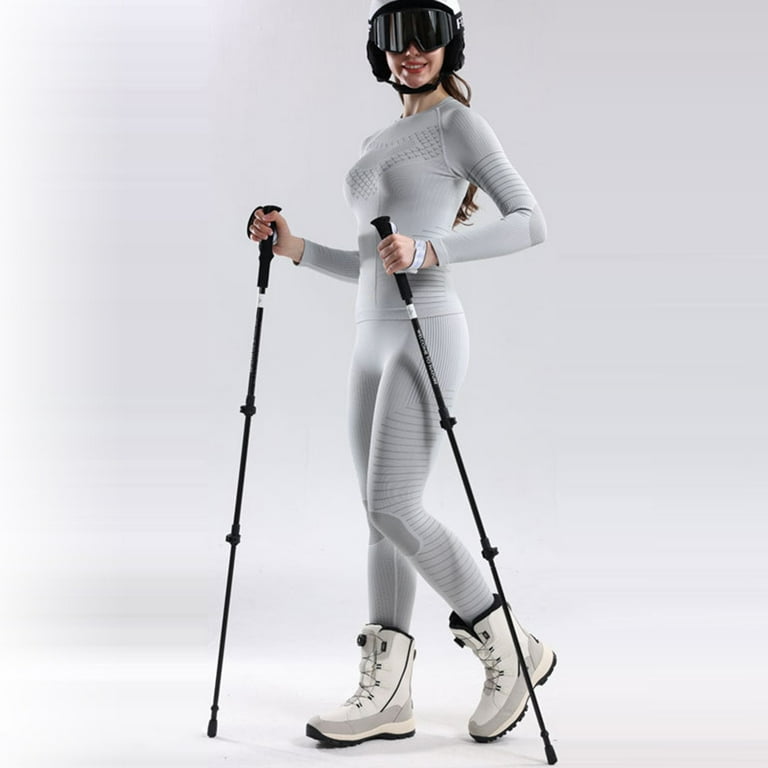 Merino Wool Warmest Base Layer For Skiing Wowcloth Women's