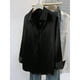 thumbnail image 5 of Karight Satin Blouses for Women Dressy Elegant Lapel Collar Button Down Dress Shirts Ladies Long Sleeve Business Casual Tops, 5 of 5