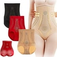 thumbnail image 1 of GHSDFBB Ionstech Shaper, Ionstech Unique Fiber Restoration Shaper, (3Pcs) Ionstech Unique Fiber Lace Shaper, Ions Tech Tummy, Ions Tech Unique Fiber Restoration Shaper (Medium, Black + Khaki + R, 1 of 7