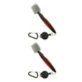 thumbnail image 4 of VONKY Stainless Steel Golf Club Brush Portable Handheld Replacement Solid Color Telescopic Double-sided Ball Brushes Red with Lid 2Set, 4 of 6
