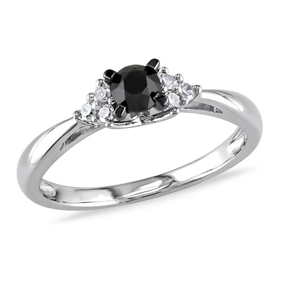 Everly Women's Diamond Sterling Silver Engagement Ring