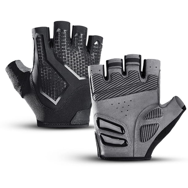 Guantes de ciclismo para hombres y mujeres: guantes de ciclismo de montaña con gel transpirable para carretera
